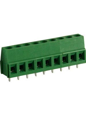 RND Connect - RND 205-00041 - PCB Terminal Block Pitch 5 mm horizontal 9P, RND 205-00041, RND Connect