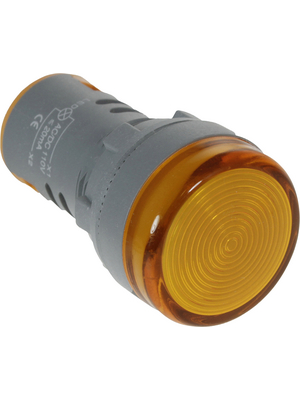 RND Components - RND 210-00051 - 22 mm Panel Indicator amber 110 VAC, RND 210-00051, RND Components