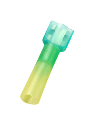 RND Connect - RND 465-00146 - Blade receptacle blue 6.3 x 0.8 mm N/A, RND 465-00146, RND Connect