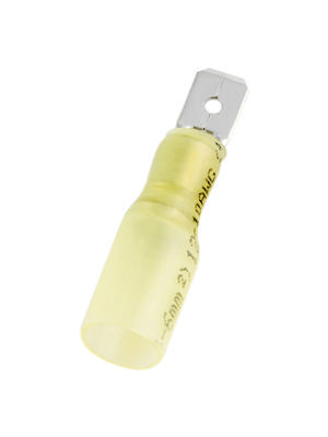 RND Connect - RND 465-00156 - Blade terminal yellow 6.3 x 0.8 mm N/A, RND 465-00156, RND Connect