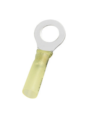 RND Connect - RND 465-00176 - Ring terminal yellow 8.4 mm N/A, RND 465-00176, RND Connect