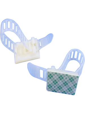 RND Cable - RND 475-00470 - Adjustable Cable Clamp natural Polyamide 6.6, RND 475-00470, RND Cable