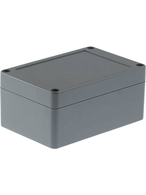RND Components - RND 455-00146 - Plastic enclosure 80 x 120 x 55 mm dark grey ABS IP 65 N/A, RND 455-00146, RND Components