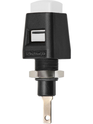 Schtzinger - ESD 6554 / WS - Quick-release terminal ? 4 mm white, ESD 6554 / WS, Schtzinger