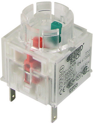 Schlegel Elektrokontakt - BZOI - Contact Block 1 NC+1 NO, BZOI, Schlegel Elektrokontakt