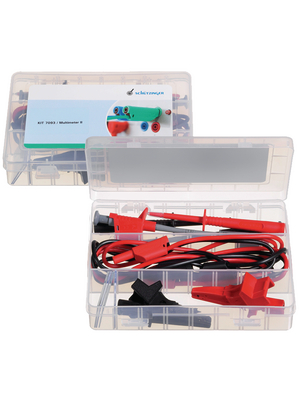 Schtzinger - KIT 7093 / MULTIMETER II - Safety Test Lead Set ? 4 mm, KIT 7093 / MULTIMETER II, Schtzinger