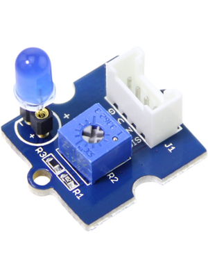 Seeed Studio - 104030010 - Grove - Blue LED, Arduino, Raspberry Pi, BeagleBone, Edison, LaunchPad, Mbed, Galiel, 104030010, Seeed Studio