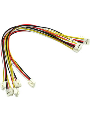 Seeed Studio - 110990027 - Grove - Universal 4 Pin Buckled 20cm Cable, Arduino, Raspberry Pi, BeagleBone, Edison, LaunchPad, Mbed, Galiel, 110990027, Seeed Studio