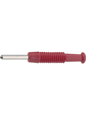 SKS Kontakttechnik - MST 3 RED - Plug ? 2 mm red CAT I N/A, MST 3 RED, SKS Kontakttechnik