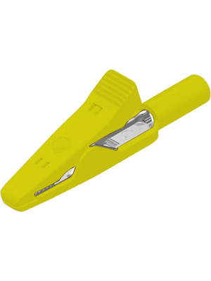 SKS Kontakttechnik - 930 319-103 - Crocodile clip ? 2 mm yellow 30 VAC 60 VDC, 930 319-103, SKS Kontakttechnik