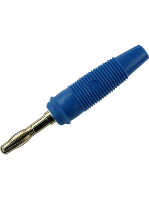 SKS Kontakttechnik - LAS 30 blue - Plug ? 4 mm blue CAT I N/A, LAS 30 blue, SKS Kontakttechnik