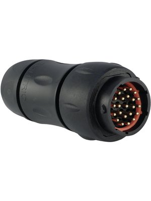 Souriau - UTS1JC1823P - Cable plug Trim Trio UTS Poles=23 N/A Male Housing size18, UTS1JC1823P, Souriau