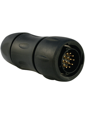 Souriau - UTS6JC12E14P - Coupling plug UTS Hi seal Poles=14 N/A Male Housing size12, UTS6JC12E14P, Souriau