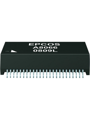 EPCOS - B78476A8065A003 - 10/100 Base-T magnetics module 1:1 350 uH Ports=1, B78476A8065A003, EPCOS