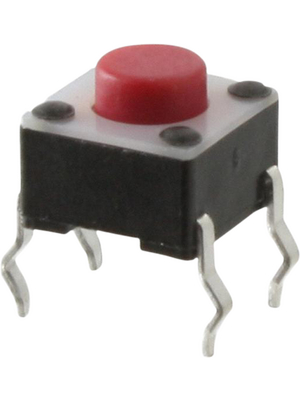 TE Connectivity - 1825910-3 - Print key FSM2JA 12 VDC 50 mA Through Hole THT red, 1825910-3, TE Connectivity