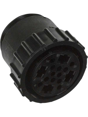 TE Connectivity - 207485-1 - Plug CPC4 Poles=16, accepts female contacts / Free hanging/cable mount, 207485-1, TE Connectivity