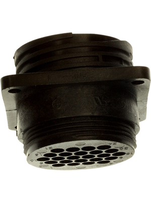 TE Connectivity - 183075-1 - Receptacle CPC1 Poles=24, accepts male contacts / Square Flange, 183075-1, TE Connectivity