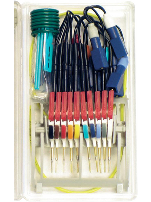 Teledyne LeCroy - PK400-3 - Gripper Probe Set For 0.2 mm pin pitch, includes 10 probes with color-coded leads, PK400-3, Teledyne LeCroy