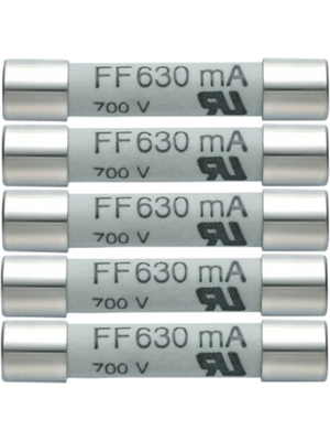 Testo - 0590 0007 - Fuse 630 mA,600 V, 0590 0007, Testo