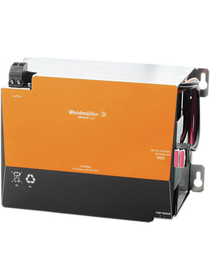 Weidmller - CP A BATTERY 24V DC12AH - DC-UPS 12 Ah 24 VDC 50 A, CP A BATTERY 24V DC12AH, Weidmller