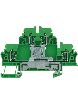 Weidmller - ZDK 2.5PE - 1690000000 - Terminal block Z Series N/A green/yellow, 0.5...2.5 mm2, ZDK 2.5PE - 1690000000, Weidmller