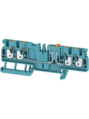 Weidmller - ADT 2.5 4C BL - 1989870000 - Test disconnect terminal block N/A blue, 0.5...2.5 mm2, ADT 2.5 4C BL - 1989870000, Weidmller
