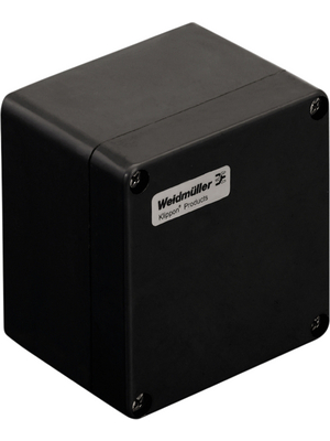 Weidmller - KLIPPON POK 121209 EX - Plastic enclosure black 122 x 90 x 120 mm Glass-fibre-reinforced plastic IP 66 N/A, KLIPPON POK 121209 EX, Weidmller