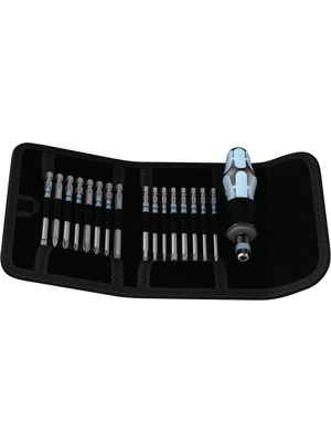 Wera - Kraftform Kompakt 60 Stil - Kraftform Kompakt Bit set, 17 p., 17 p., Kraftform Kompakt 60 Stil, Wera