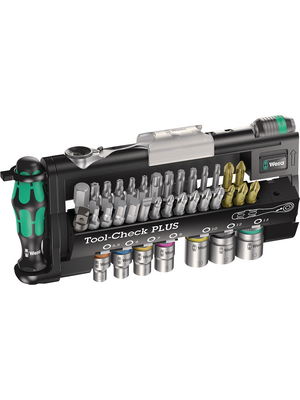 Wera - TOOL-CHECK PLUS - Zyklop Ratchet Set, TOOL-CHECK PLUS, Wera