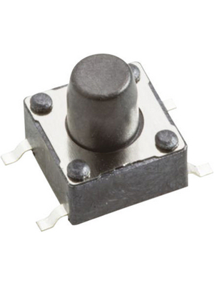 Wrth Elektronik - 430182070816 - Tact Switch SMT 12 VDC 50 mA black, 430182070816, Wrth Elektronik
