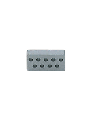 Amidon - DC-43-9A - Ferrite core  9 pin  2.74 mm  D-Sub 41 Ohm @ 100 MHz, DC-43-9A, Amidon
