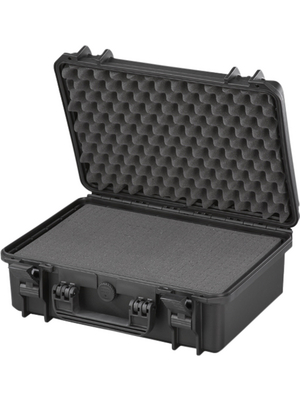 RND Lab - RND 550-00087 - Waterproof Case, black 464 x 366 x 176 mm, Polypropylene, RND 550-00087, RND Lab