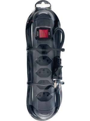 Steffen - 207621135 - Outlet strip, Resettable, 5xJ (T13), 3 m, Type 12, 207621135, Steffen