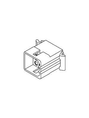 Molex - 1292-P / 0309-2091 - Plug housing, panel Pitch5.03 mm Poles 3 x 3 Standard .093", 1292-P / 0309-2091, Molex
