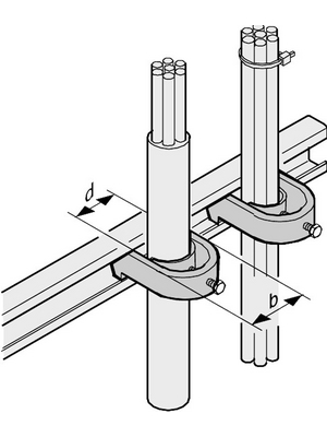 Pentair Schroff - 20114-728 - Cable retention, 20114-728, Pentair Schroff