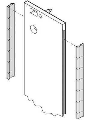 Pentair Schroff - 21101-705 - EMC Gasket, 3 HE, 21101-705, Pentair Schroff