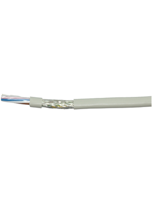 Cabloswiss - LI-YCY 21X0,75 MM2 - Control cable shielded x0.75 mm2 Bare copper stranded wire shielded grey, LI-YCY 21X0,75 MM2, Cabloswiss