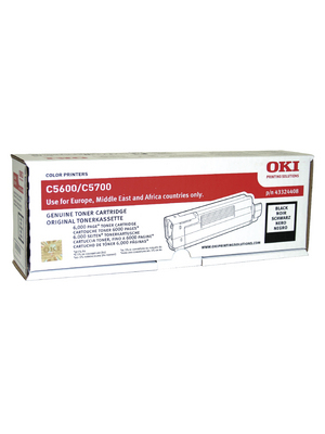 OKI - 43324408 - Toner black, 43324408, OKI
