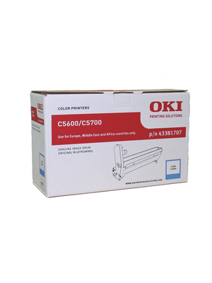 OKI - 43381707 - Drum Cyan, 43381707, OKI
