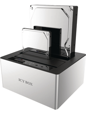 ICY BOX - IB-121CL-6G - Docking Station SATA 2.5/3.5" silver, IB-121CL-6G, ICY BOX