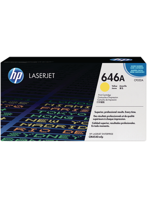 Hewlett Packard (DAT) - CF032A - Toner 646A yellow, CF032A, Hewlett Packard (DAT)