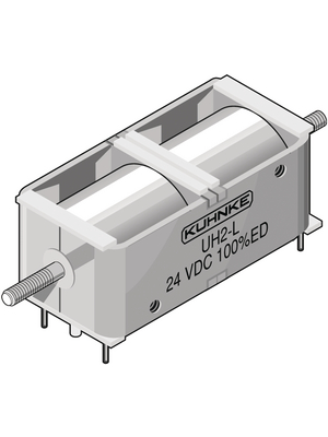 Kuhnke - HU240-F-24V100% - Solenoid Actuator 6 mm 0.6 N 0.2 N 2.9 W, HU240-F-24V100%, Kuhnke