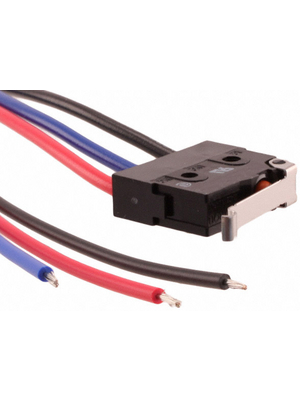 Omron Electronic Components - D2SW-3L3M - Micro switch 3 A Simulated roller lever N/A 1 change-over (CO), D2SW-3L3M, Omron Electronic Components