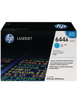 Hewlett Packard (DAT) - Q6461AC - Toner 644A Cyan, Q6461AC, Hewlett Packard (DAT)