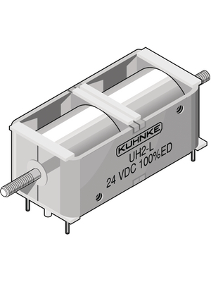 Kuhnke - HU324-F-24V100% - Solenoid Actuator 7 mm 1.9 N 0.1 N 4.2 W, HU324-F-24V100%, Kuhnke