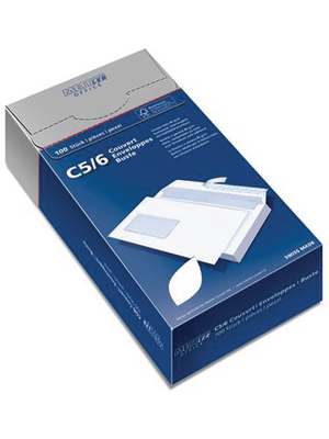 Mettler Office - 7065-80-S100 - METTLER envelopes, window on left C5/6, 7065-80-S100, Mettler Office