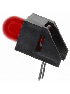 Broadcom - HLMP-3301-F00B2 - PCB LED 5 mm round red, HLMP-3301-F00B2, Broadcom