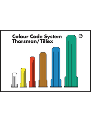 Tillex - KP YELLOW 5,5X25MM - Collar Wall Plugs 5.5 x 25 mm PU=Pack of 100 pieces, KP YELLOW 5,5X25MM, Tillex