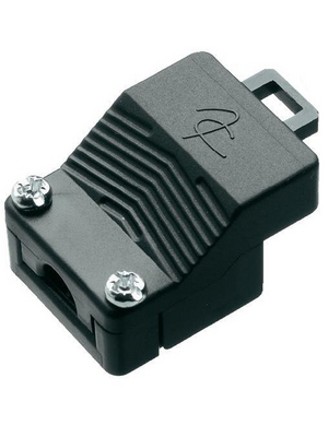 Adels Contact - AC 166-1/3 ZEL RO SVART - Strain relief black, AC 166-1/3 ZEL RO SVART, Adels Contact