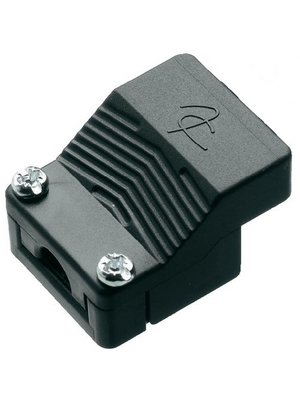 Adels Contact - AC 166-1/3 ZEL R BLACK - Strain relief black, AC 166-1/3 ZEL R BLACK, Adels Contact